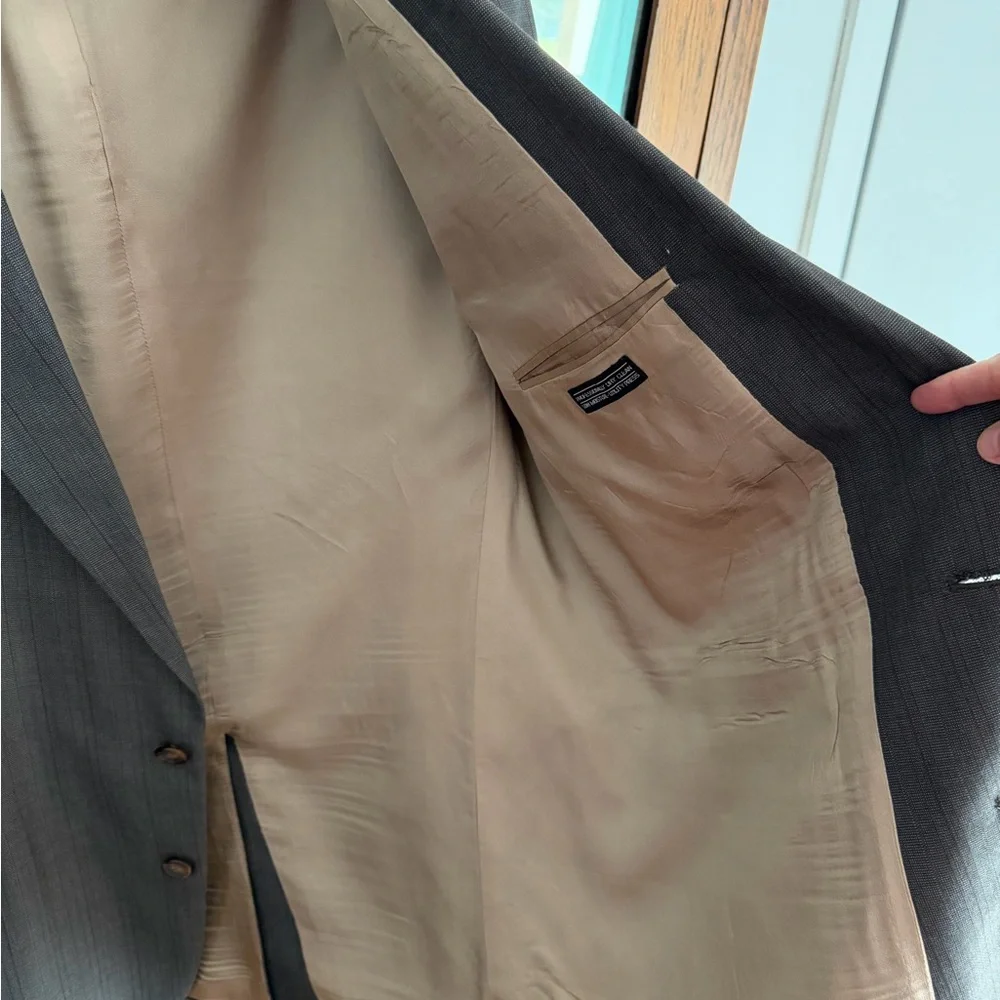 Men’s Towncraft 2-Button Grey 43L Sports Coat